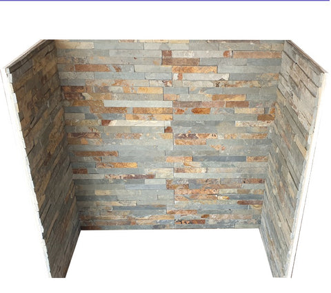 Split face Slate Fire Chamber