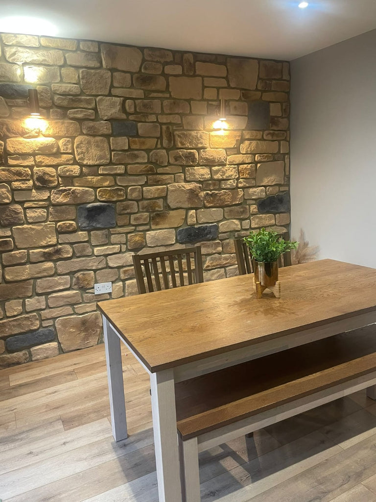 Earthy Cladding Sandstone Stone Cladding – Natural, Earthy Elegance – Brick Tiles ...