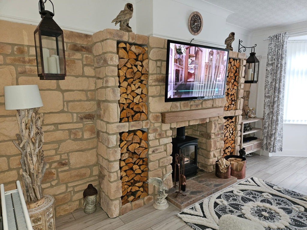 Sandstone Stone Cladding – Natural, Earthy Elegance – Brick Tiles ...